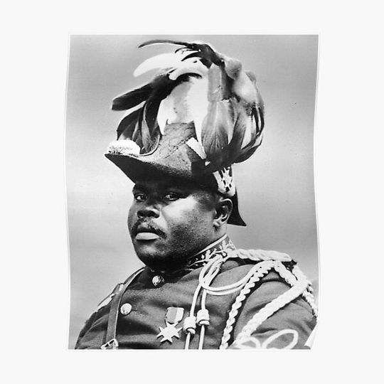 Discover Marcus Garvey - Black Culture - Black History Premium Matte Vertical Poster