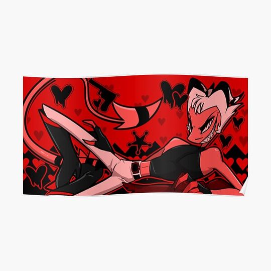 Discover Striker Valentine's Day pinup Premium Matte Poster