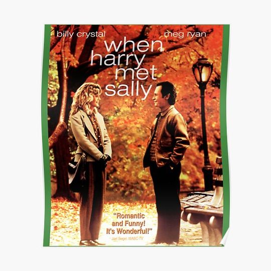 Discover Harry met sally Movie Premium Matte Vertical Poster