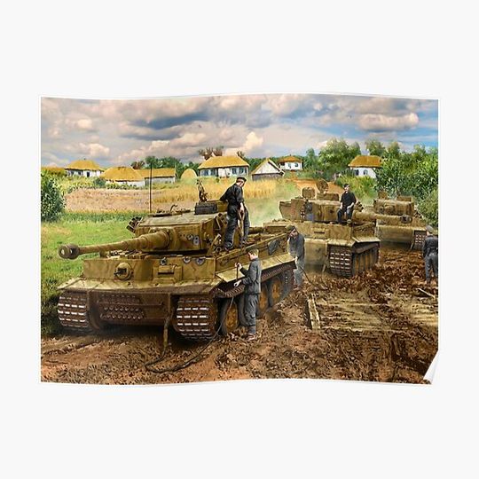 Discover Panzer Tiger Premium Matte Vertical Poster