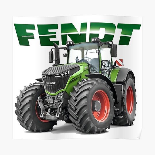 Discover Fendt German Tractors Premium Matte Vertical Poster