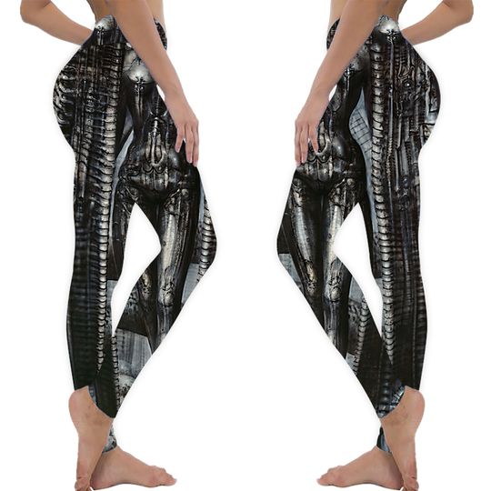 Discover Lilith Steam Punk HR Giger Leggings
