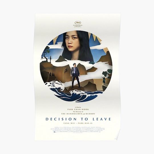 Discover Park Chan - Wook's Decision To Leave Premium Matte Vertical Poster
