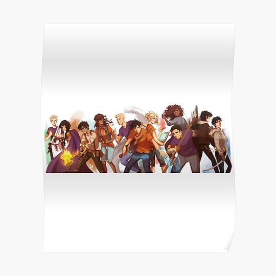 Discover percy jackson-Heroes of Olympus Premium Matte Vertical Poster