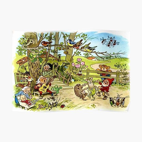 Discover “Spring Merriment” by Fritz Baumgarten (1909) Premium Matte Vertical Poster