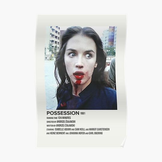 Discover possession (1981) v.2 Premium Matte Vertical Poster