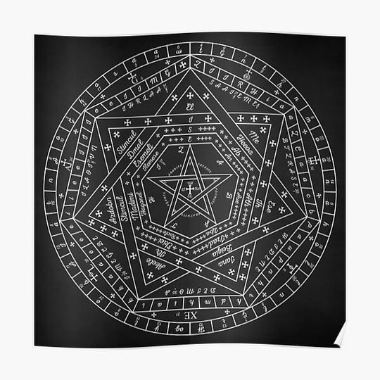 Discover Sigillum Dei Aemeth Premium Matte Vertical Poster