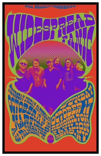 Discover Widespread Panic Vintage Style Poster