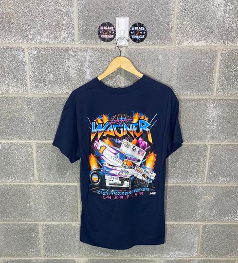 Discover Wagner Sprint Car Dirt Track Racing Graphic T-Shirt