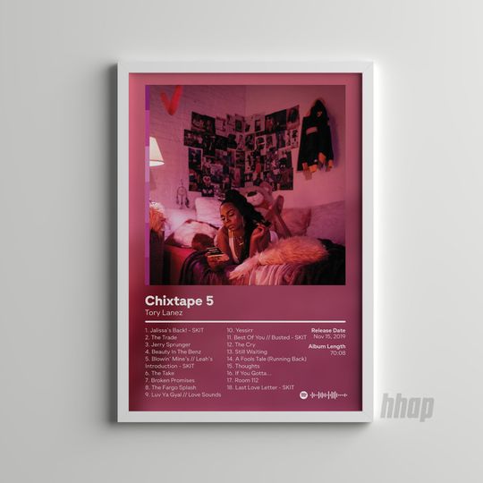 Discover Tory Lanez - Chixtape 5 - Album Poster