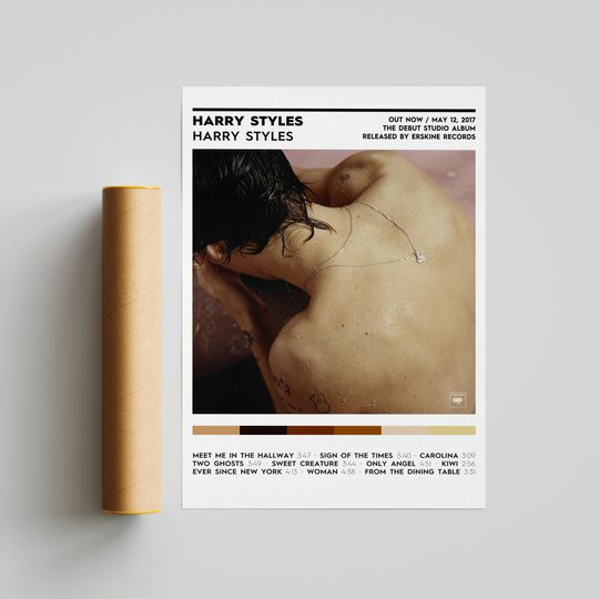 Discover Harry - Harry Album Cover Poster