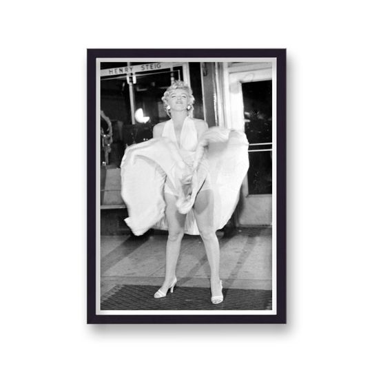 Discover Marilyn monroe 7 year itch iconic pose Poster