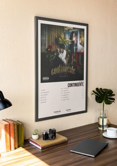 Discover Junior H - Contingente | Album Cover Poster For Wall Art
