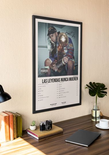 Discover Anuel AA - Legends never die |Album Cover poster