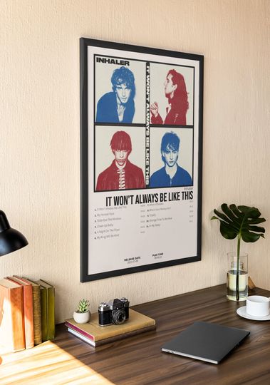 Discover Inhaler - It Won't Always Be Like This | Album Cover Poster For Wall Art
