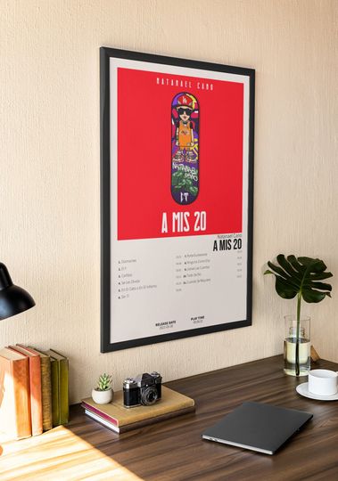 Discover Natanael Cano - A Mis 20 | Album Cover Poster