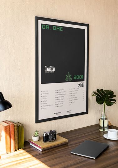 Discover Dr. Dre - 2001 | Album Cover Poster For Wall Art | Home Decor