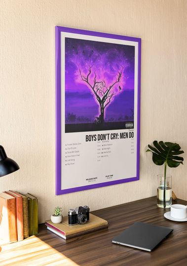 Discover Toosii - Boys Dont Cry: Men Do | Album Cover Poster For Wall Art | Home Decor