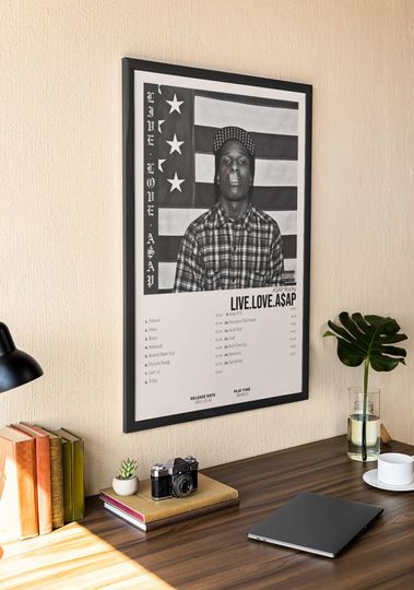 Discover ASap Rocky - Live.love.aSap | Album Cover Poster
