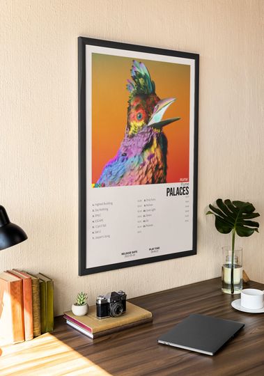 Discover Flume - Palaces | Album Cover Poster For Wall Art | Home Decor
