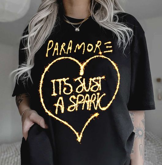 Discover It's Just A Spark Paramore Shirt, Rock Band Shirt, This Is Why Tour 2023 shirt