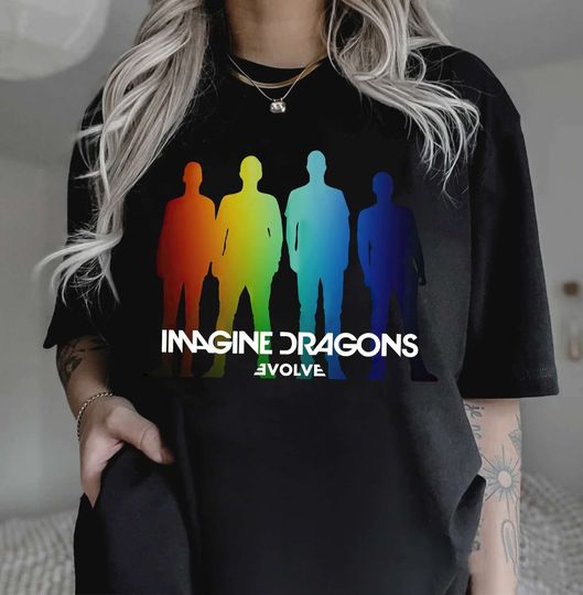 Discover Evolve Imagine Dragons Shirt - Music Merchandise