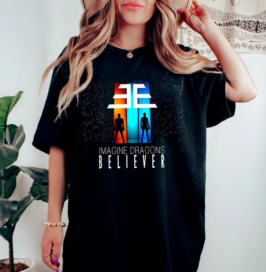 Discover Believer Imagine Dragons T-Shirt, Official Band Merchandise