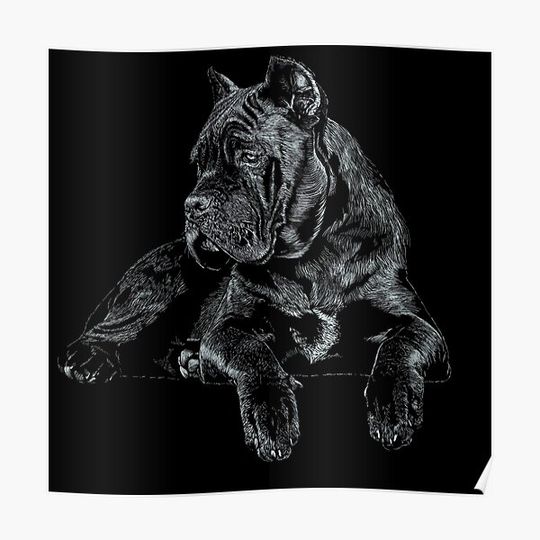 Discover Cane Corso Italiano Premium Matte Vertical Poster