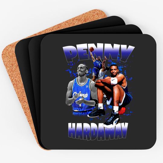 Discover Vintage Style Bootleg Hardaway Penny Coasters
