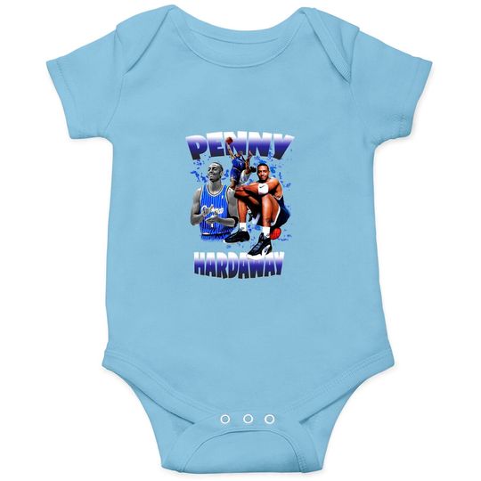Discover Vintage Style Bootleg Hardaway Penny Onesies