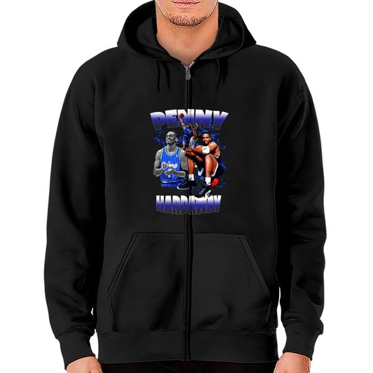 Discover Vintage Style Bootleg Hardaway Penny Zip Hoodies