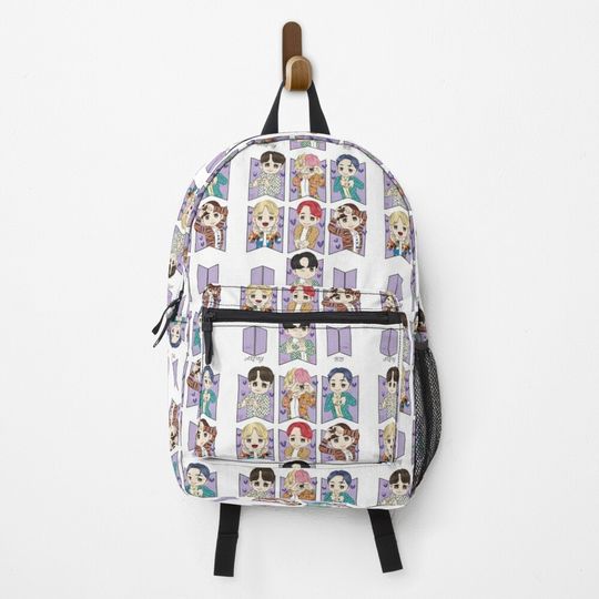 Discover BTS chibi design Backpack
