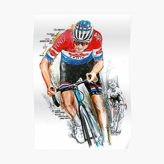 Discover mathieu van der poel Premium Matte Vertical Poster