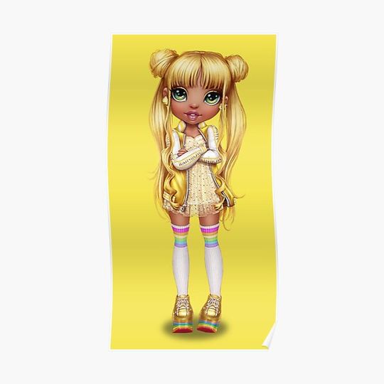 Discover Rainbow High- Sunny Madison Premium Matte Vertical Poster