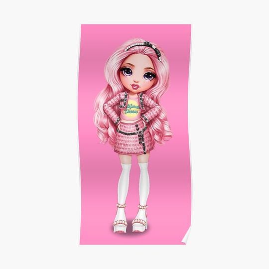 Discover Rainbow High- Bella Parker Premium Matte Vertical Poster