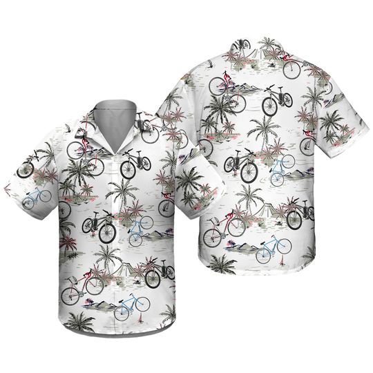 Discover Cycling Hawaiian Shirt, Cycling Beach Shirt