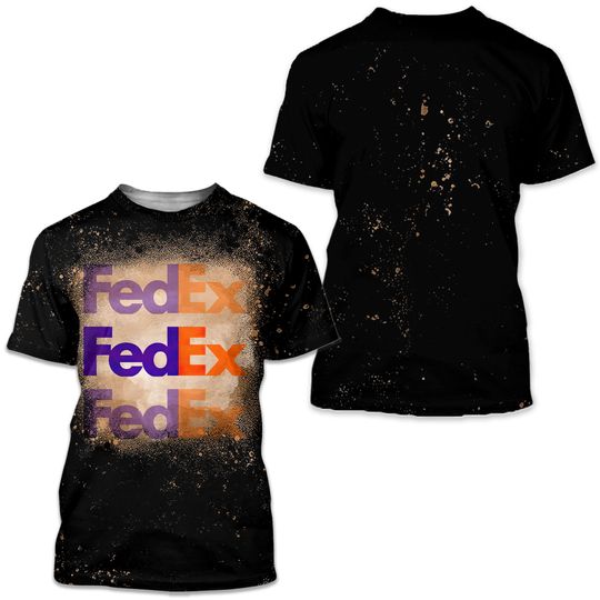 Discover FedEx Bleached 3D T shirt