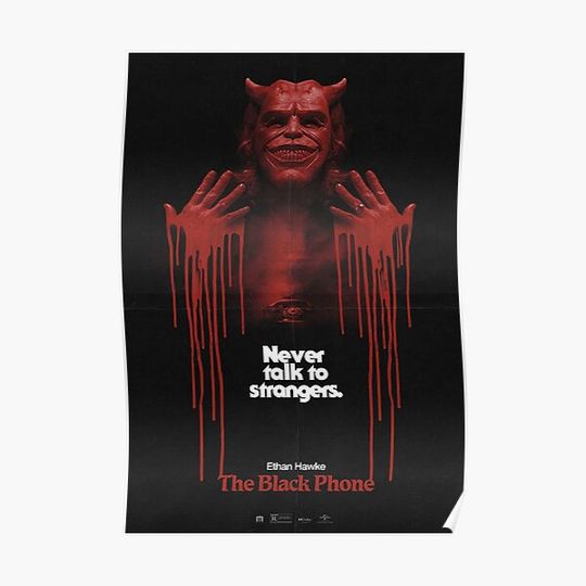 Discover The Black Phone Horror Movie Poster