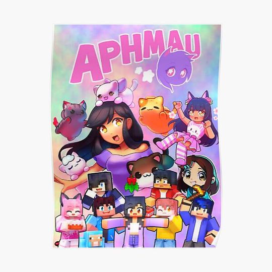 Discover Aphmau - Cute Art Premium Matte Vertical Poster