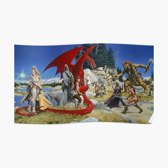 Discover Everquest Main Art Poster