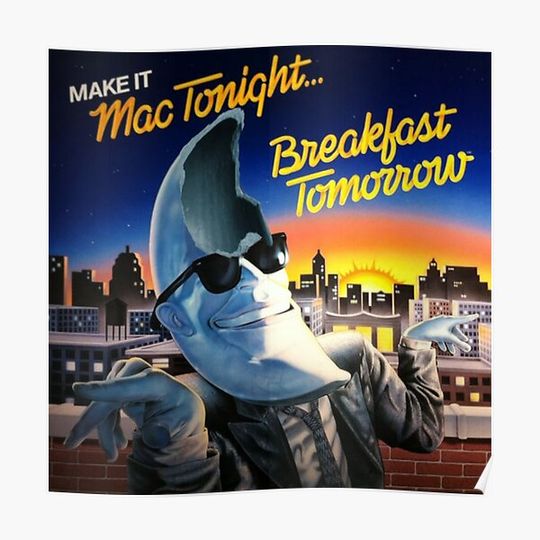 Discover Mac Tonight Broken Head Premium Matte Vertical Poster