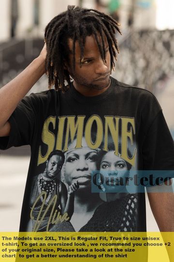 Discover Nina Simone Fan Tees - Iconic Music Shirt Collection