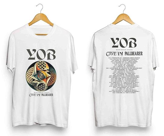 Discover Double-Sided Yob Tour 2023 Shirt