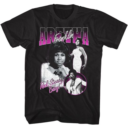 Discover Aretha Franklin Live Concert Men's T Shirt