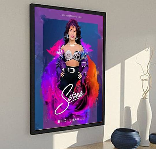 Discover Selena Quintanilla the queen of tex mex poster