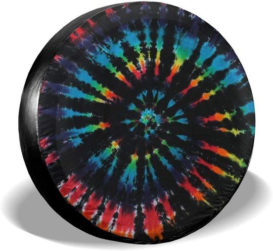 Discover Markui Tie Dye Spare Tire Cover