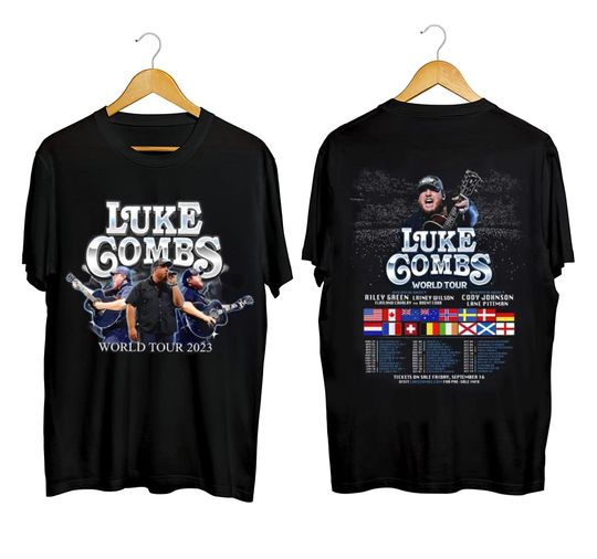 Discover Lukee Comb 2023 World Tour T-Shirt