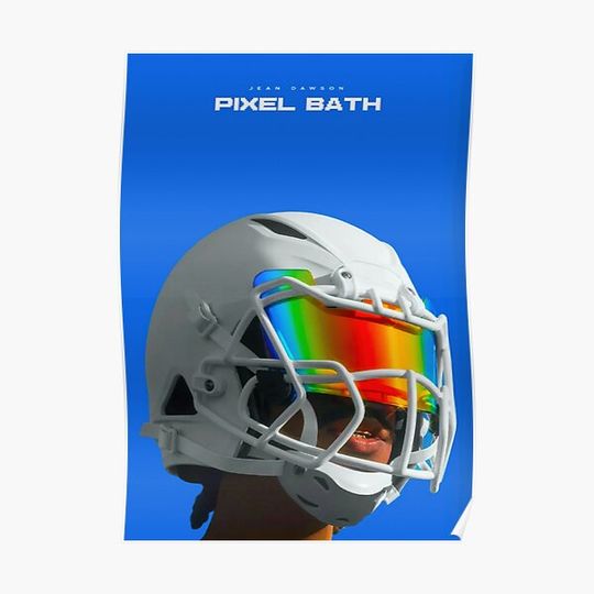 Discover Jean Dawson Pixel Bath Premium Matte Vertical Poster