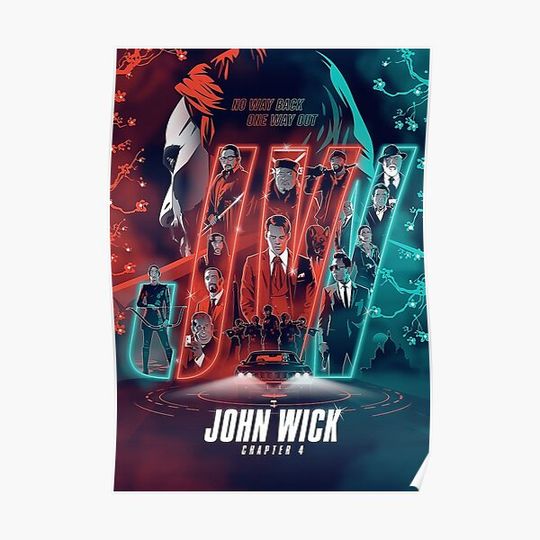 Discover John Wick Movies Premium Poster Collection