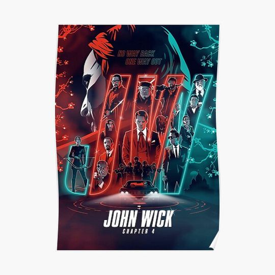 Discover John Wick 4 Movie Poster Collection